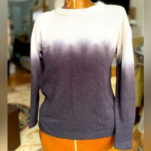 Vera Wang ombré sweater XS